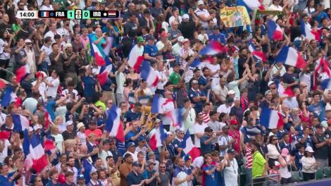 Kylian Mbappe &icirc;nscrie de la marginea careului și deschide scorul (min. 14) | Franța - Irak