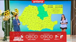 Super Neatza. Prognoza meteo cu Ramona Olaru: Temperaturi deosebit de ridicate în aproape toată țara