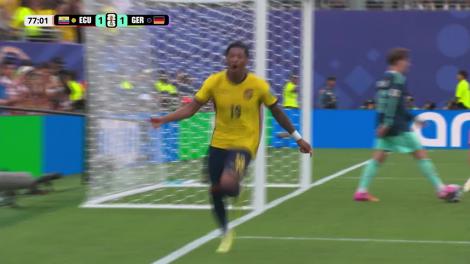 GOL Ecuador! Gonzalo Plata profită de eroarea lui Manuel Neuer și aduce calificarea mai aproape (min. 78) | Ecuador - Germania