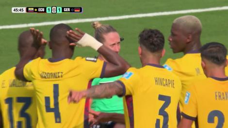 Răsturnare de situație! Germania pierde penalty-ul după intervenția VAR | Ecuador - Germania