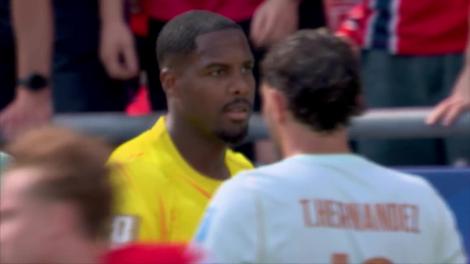 Penalty ratat! Mike Maignan &icirc;l oprește pe Jorgen Strand Larsen | Norvegia - Franța
