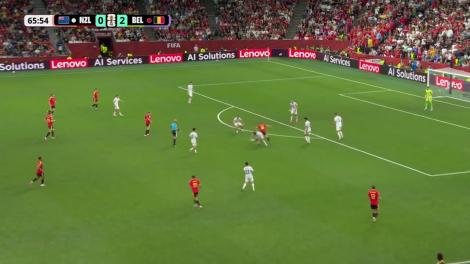 GOOOL Belgia! Kevin De Bruyne &icirc;nscrie cu un șut plasat, din afara careului (min. 67) | Noua Zeelandă - Belgia