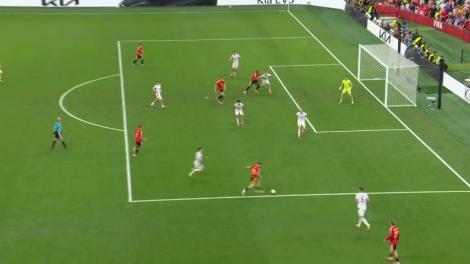 Romelu Lukaku &icirc;nscrie cu o lovitură de cap după centrarea lui Nicolo Raskin (min. 86) | Noua Zeelandă - Belgia