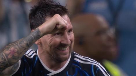 Messi lovește din nou! Starul argentinian continuă seria incredibilă de goluri (min. 80) | Iordania - Argentina