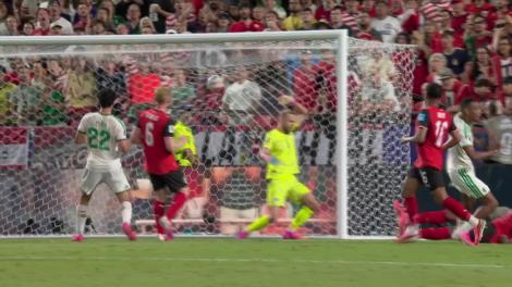 Rafik Belghali &icirc;nscrie un gol superb și restabilește egalitatea (min. 45) | Algeria - Austria