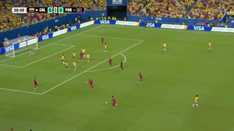 Vargas salvează Columbia! Bruno Fernandes trage puternic din careu | Columbia - Portugalia