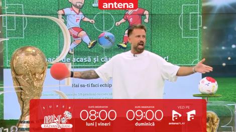 Super Neatza. Provocarea FIFA &bdquo;Echipa Mondială&rdquo;! Ce a c&acirc;știgat Alexandru Olaru