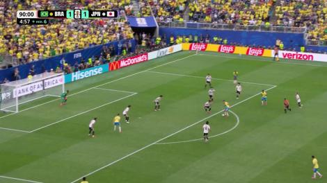 GOOOL Brazilia! Gabriel Martinelli marchează la colțul lung (min. 96) | Brazilia - Japonia