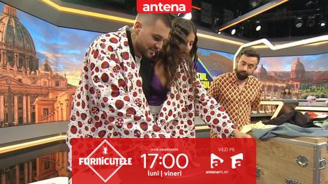 Furnicuțele 2026. Mario Fresh și Miruna, provocați la Testul Mușuroiului! Pot călca haine folosind o singură m&acirc;nă?