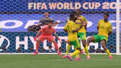GOOOL Canada! Stephen Eust&aacute;quio deschide scorul cu un șut &icirc;n diagonală (min. 92) | Africa de Sud - Canada