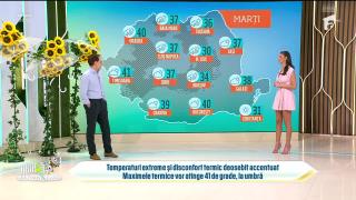 Ramona Olaru anunță temperaturi de până la 41°C | Super Neatza | 29 iunie 2026 |