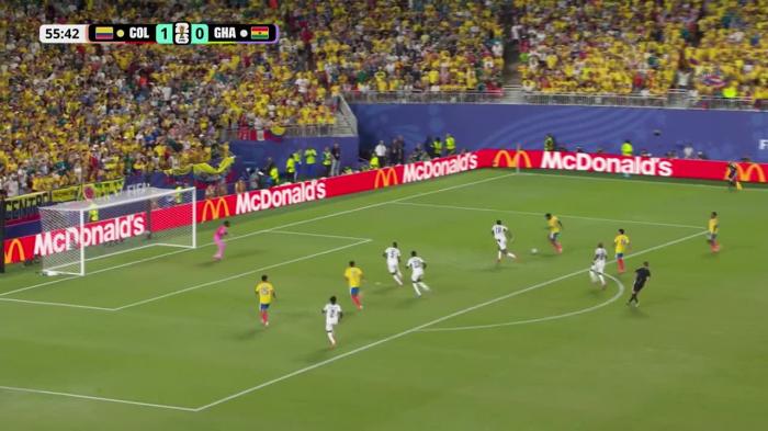 Gol anulat! Reușita lui Luis Diaz este invalidată pentru ofsaid (min. 56) | Columbia - Ghana