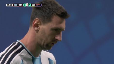 Messi ratează o lovitură de la 11 metri (min. 21) | Argentina - Egipt