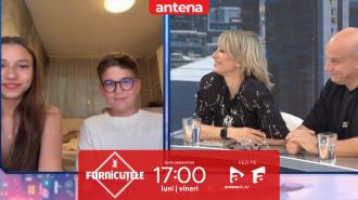 Furnicuțele 2026. Ce sfaturi au primit Giulia și Vlad Huidu de la copiii lor