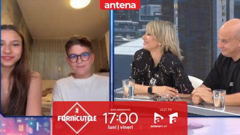 Furnicuțele 2026. Ce sfaturi au primit Giulia și Vlad Huidu de la copiii lor