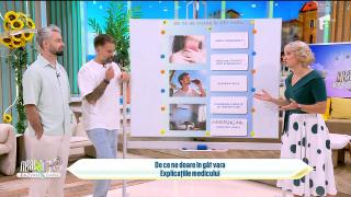 Super Neatza. De ce ne doare în gât vara! Explicațiile medicului