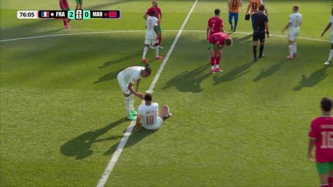 Kylian Mbappe s-a accidentat și a fost &icirc;nlocuit | Franța - Maroc
