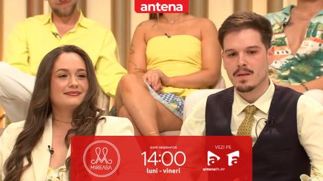 Mireasa, sezonul 13. Interacțiuni &icirc;ntre Daniel și Claudia: Mi-a dăruit un elastic de păr!