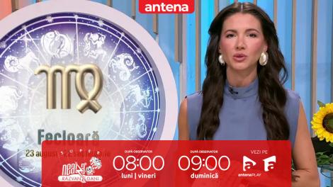 Super Neatza. Horoscopul Zilei cu Claudia Băcuță: Peștii sunt sfătuiți să fie mai răbdători