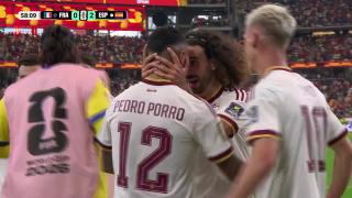GOL! Porro dublează avantajul ibericilor | Franța - Spania