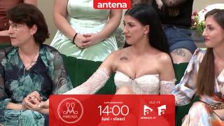 Mireasa, sezonul 13. Fetele probează rochiile de mireasă în fața familiilor