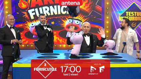 Furnicuțele 2026. Duel amuzant cu ciocane gonflabile &icirc;ntre Marcel Pavel, Vlad Miriță și Iordache Basalic