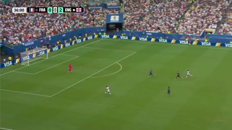GOL! Saka &icirc;nscrie &icirc;n urma unui contraatac nimicitor | Franța - Anglia