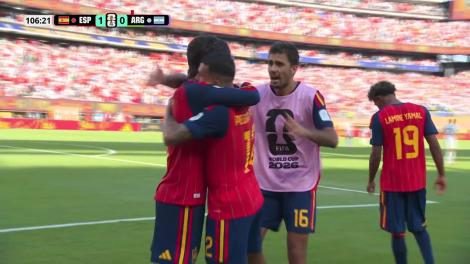 GOL! Ferran Torres deschide scorul &icirc;n prelungiri | Spania - Argentina