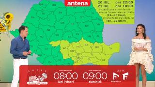 Super Neatza. Prognoza meteo cu Ramona Olaru: Maxime termice de până la 34 de grade
