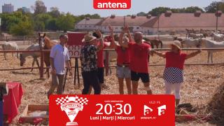 Poftiți pe la noi: Poftiți la întrecere, sezonul 2. Victorie pentru echipa roșie, dezamăgire pentru adversari: „Am greșit tactica”