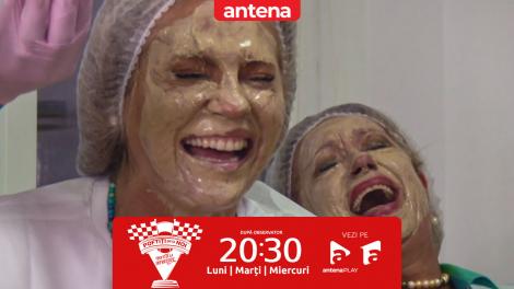 Poftiți pe la noi: Poftiți la &icirc;ntrecere, sezonul 2. Mirela Vaida și Adriana Trandafir, răsfăț la o fabrică de creme cosmetice