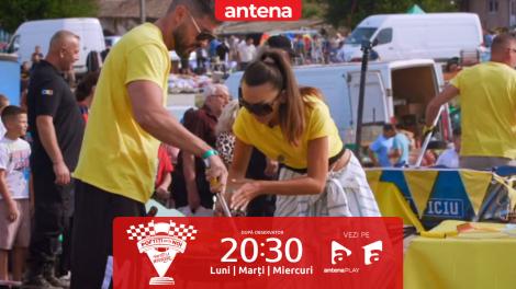 Poftiți pe la noi: Poftiți la &icirc;ntrecere, sezonul 2. Nea Marin, o nouă provocare pentru vedete: Trebuie să faceți troc cu mici la t&acirc;rg!