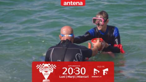 Poftiți pe la noi: Poftiți la &icirc;ntrecere, sezonul 2. O misiune dificilă pentru vedete! Nea Marin le-a pus să facă scufundări &icirc;n mare după cochilii de rapane!