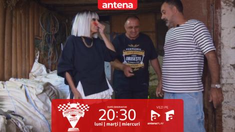 Poftiți pe la noi: Poftiți la &icirc;ntrecere, sezonul 2. Raluca Bădulescu a intrat &icirc;n grajdul porcilor &icirc;mbrăcată &icirc;ntr-o fustă de balerină