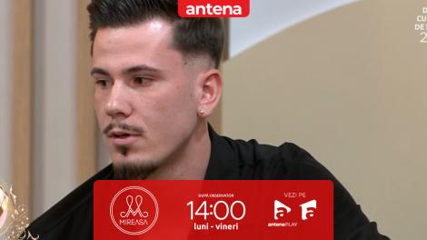 Mireasa, sezonul 14. Tensiuni &icirc;n casa Mireasa! Alberto &icirc;și exprimă vehement nemulțumirea, cu săgeți către Amira