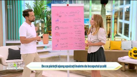 Super Neatza. De ce părinții ajung epuizați &icirc;nainte de &icirc;nceputul şcolii