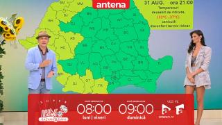 Super Neatza. Prognoza meteo cu Ramona Olaru: Maximele termice pot atinge 37 de grade!