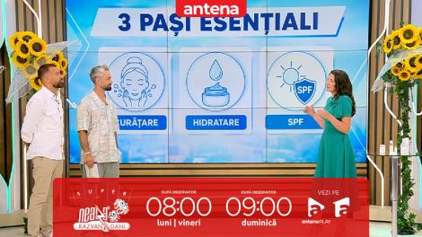 Super Neatza. Piele luminoasă &icirc;n doar 5 minute! Rutină de &icirc;ngrijire simplă și eficientă