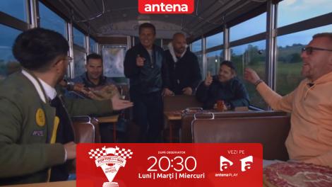 Poftiți pe la noi: Poftiți la &icirc;ntrecere, sezonul 2. Vedetele au făcut show la plimbarea cu mocănița! Liviu V&acirc;rciu: A fost ca un mini scenariu de film nebun!