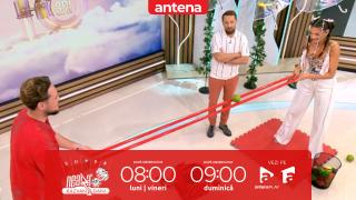Super Neatza. Câte fructe au reușit Aris și Ramona să bage la ghiozdan
