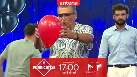 Furnicuțele 2026. Jocul &bdquo;Balonul cu fitil&rdquo;! Cum s-a descurcat chef Richard la o nouă provocare amuzantă
