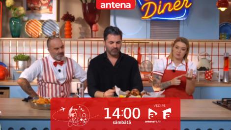 Hello Chef, sezonul 12. Chef Samuel și Roxana Blenche, o nouă provocare &icirc;n bucătărie! Ce rețete au gătit pentru Pepe
