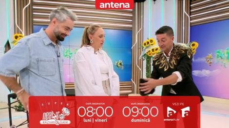 Neatza de Weekend. Ciprian Toredo, super show de iluzionism &icirc;n platoul matinalului