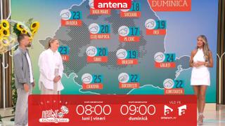 Neatza de Weekend. Prognoza meteo cu Diana Munteanu: Vreme rece cu ploi în sud și sud-est