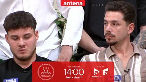 Mireasa sezonul 14. Valentin și-a cerut scuze Mariei după intervenția mamei ei! Ce l-a rugat fosta iubită