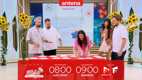 Super Neatza. Jocul literelor pentru concursul Viză de Asia! Ce echipă a c&acirc;știgat