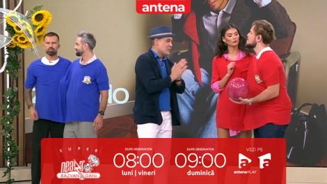Super Neatza. Meciul de bowling imposibil! Ramona Olaru și Aris se luptă cu perechea Bucălăe - Ristei