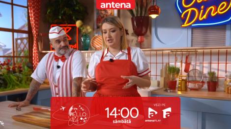 Hello Chef, sezonul 12. Chef Samuel și Roxana Blenche, o nouă provocare &icirc;n bucătărie! Ce rețete au gătit pentru Ramona Bădescu