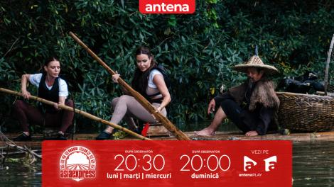 Asia Express 2026. Loredana și Anamaria au avut emoții &icirc;n timpul unei probei de pescuit pentru cormorani: &bdquo;Aveți crocodili aici?&rdquo;