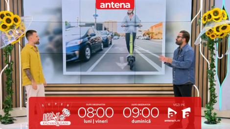 Super Neatza. Ce reguli ar trebui să pună trotinetele &icirc;n siguranță printre mașini și pietoni